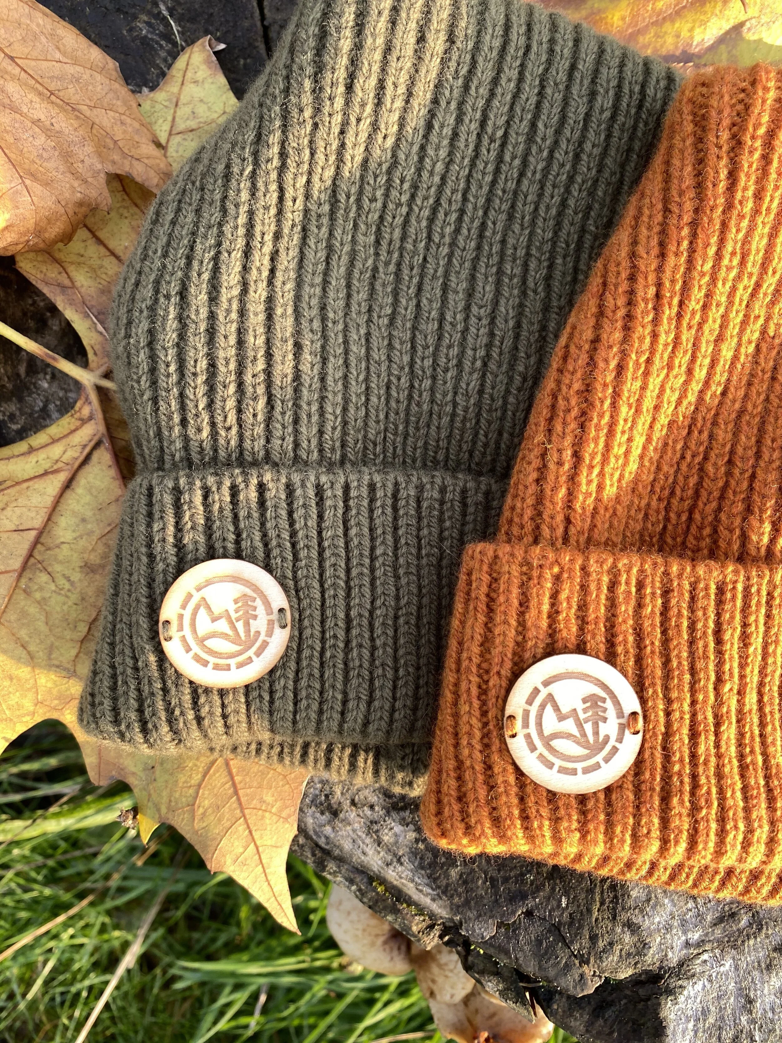 Handmade Merino Wool Sidetracked Beanies