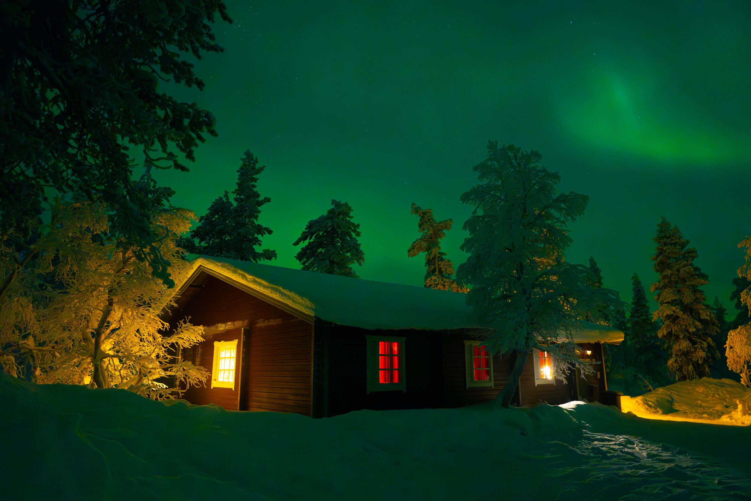 kiilopaa basecamp sidetracked northern lights