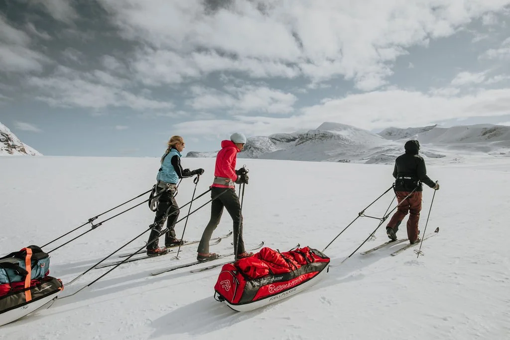 skiing the kungsleden in arctic Sweden abisko kings trail nordic skiing