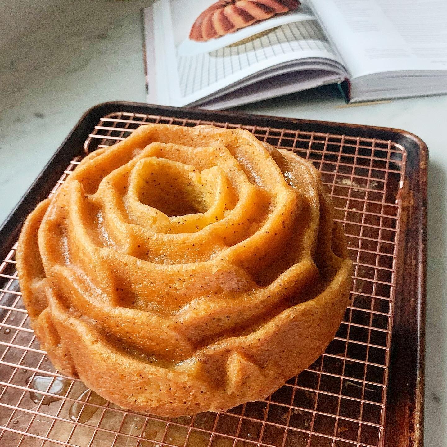 I made a cake! It&rsquo;s not the first time that I&rsquo;ve made this cake. In fact, I think it&rsquo;s the fourth or fifth because it is just so good. This is the Almond Poppyseed Bundt cake from #dessertpersoncookbook