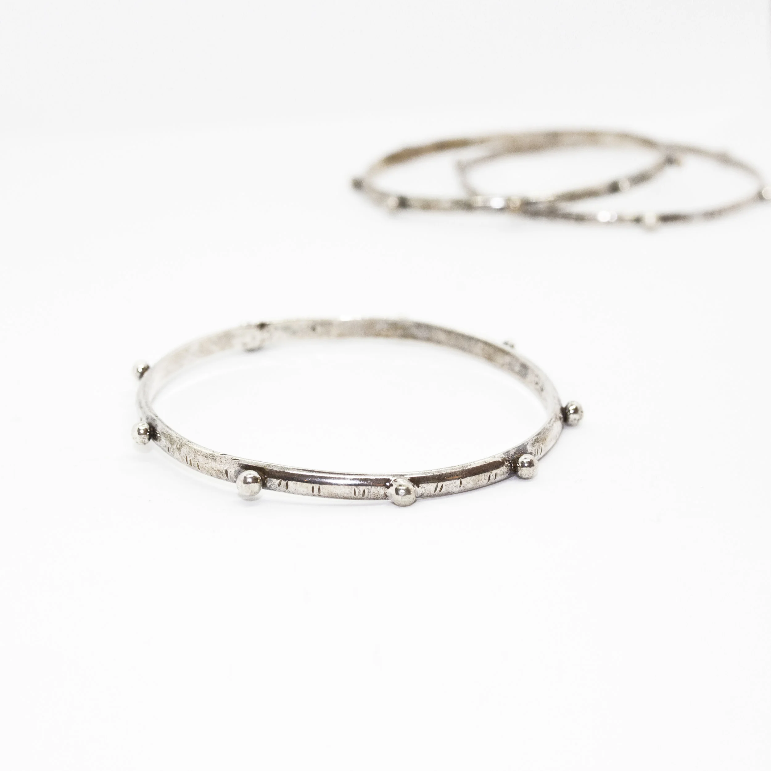 Simma Chester Silver Bangle