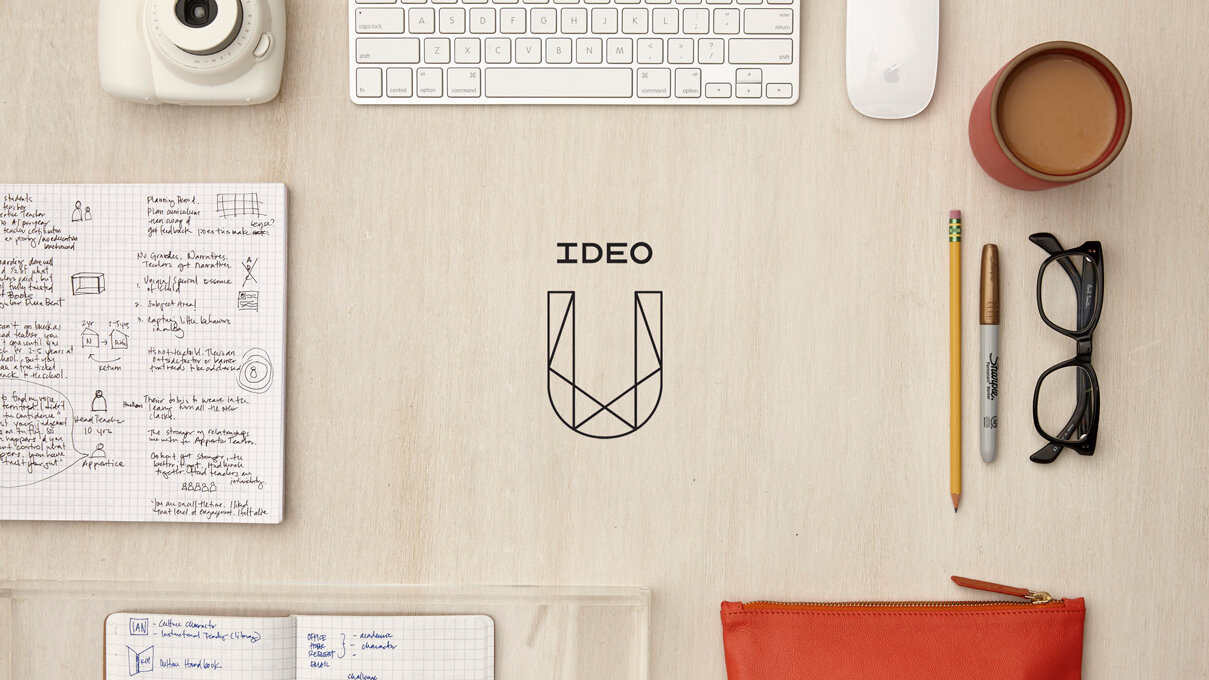 DESIGN AND ART DIRECTION Created an integrated visual system for IDEO’s online education platform and provided art direction and project management for the website, courses, and video teasers for social media.