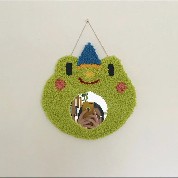 Wizard Frog Mirror