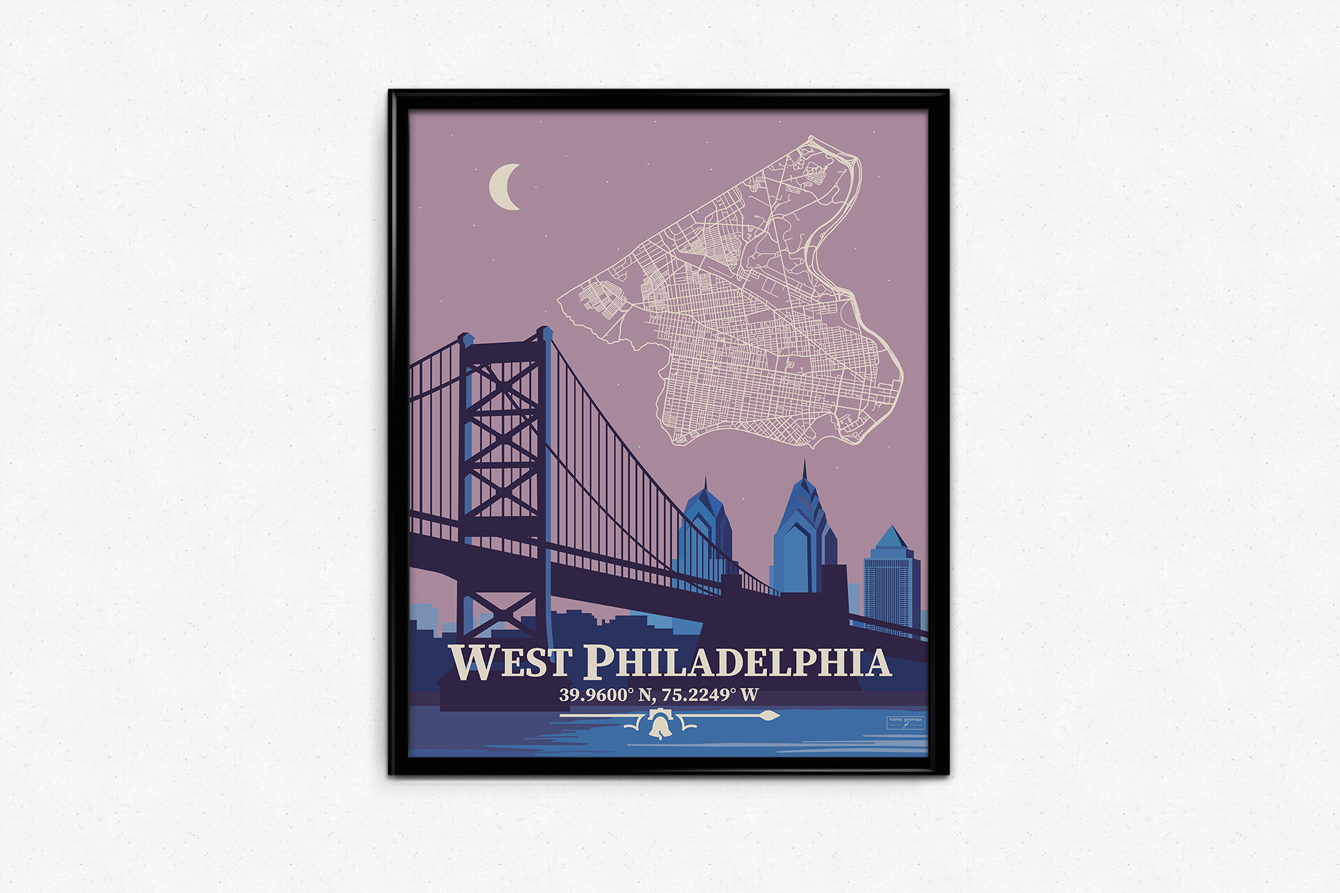 West Philadelphia Map
