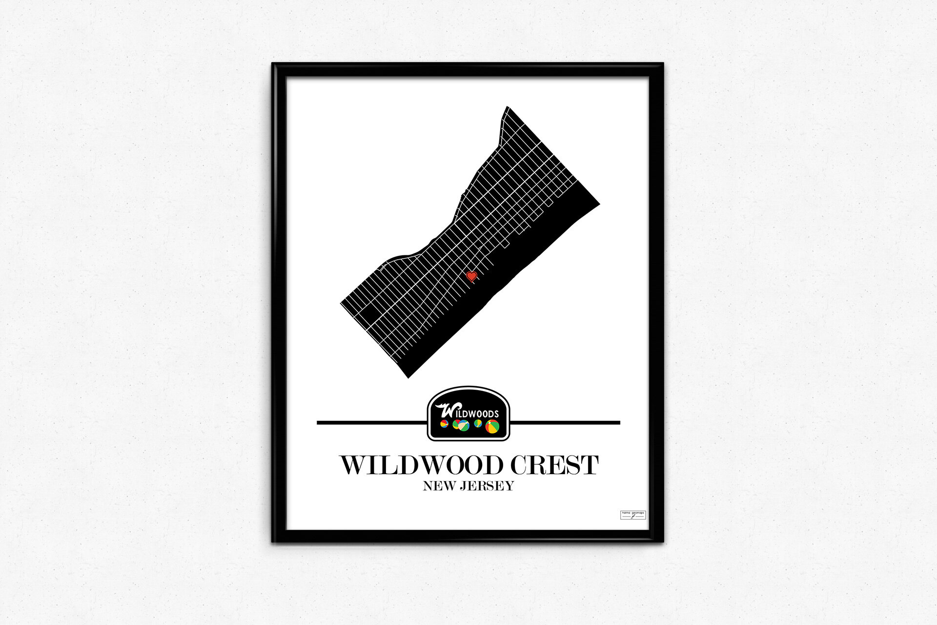 Wildwood Crest Map