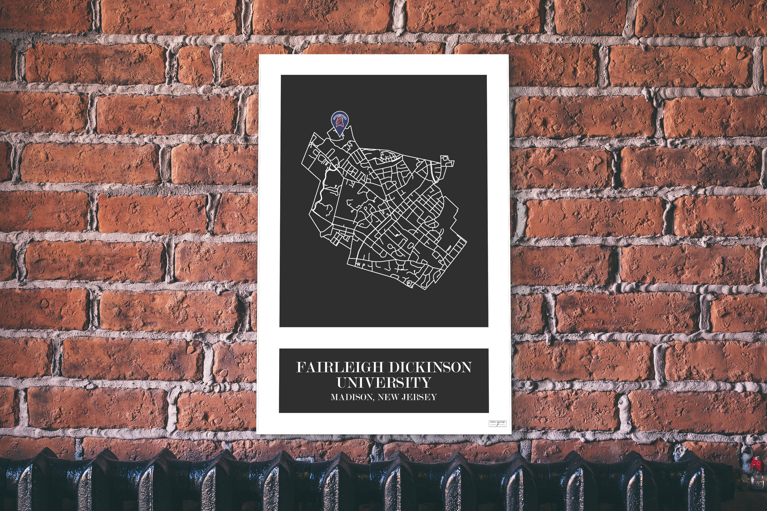 Map of Fairleigh Dickinson University (Madison) — Halma Geomaps