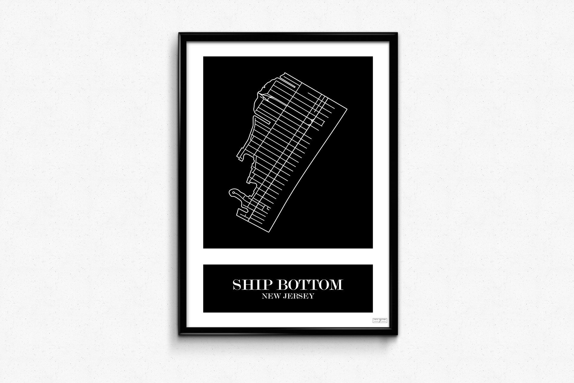 Map of Ship Bottom — Halma Geomaps