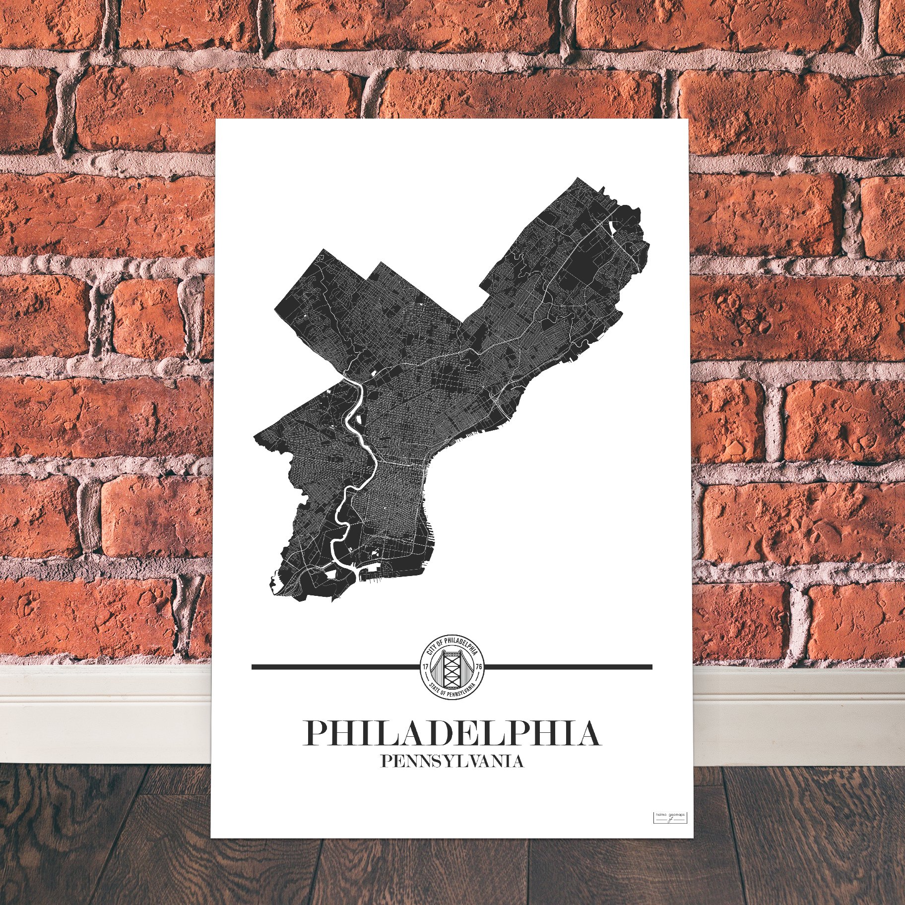 Map of Philadelphia