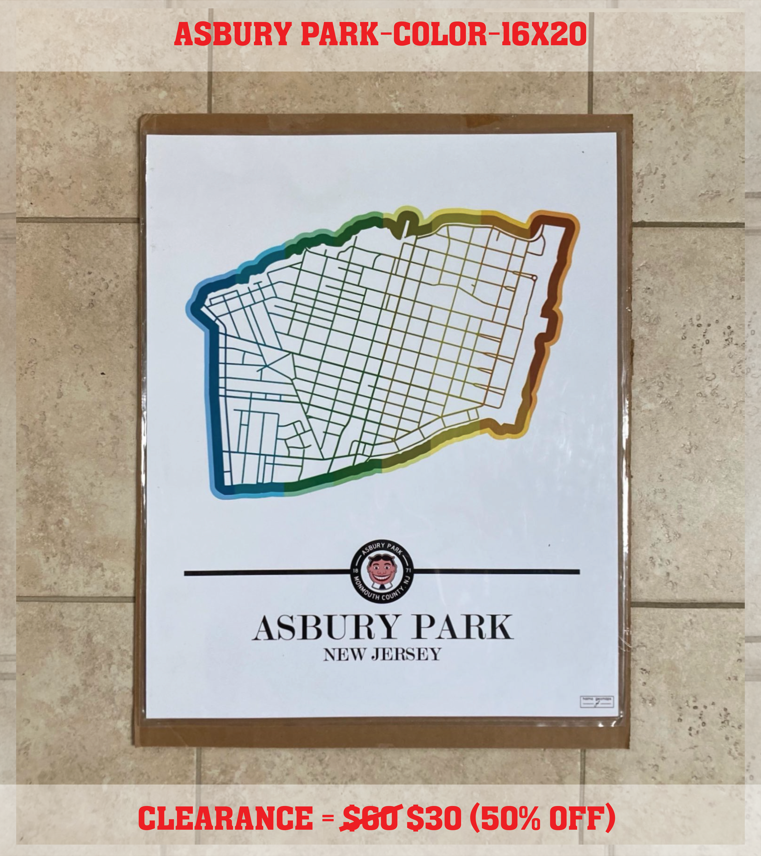 Asbury Park (16x20) Color