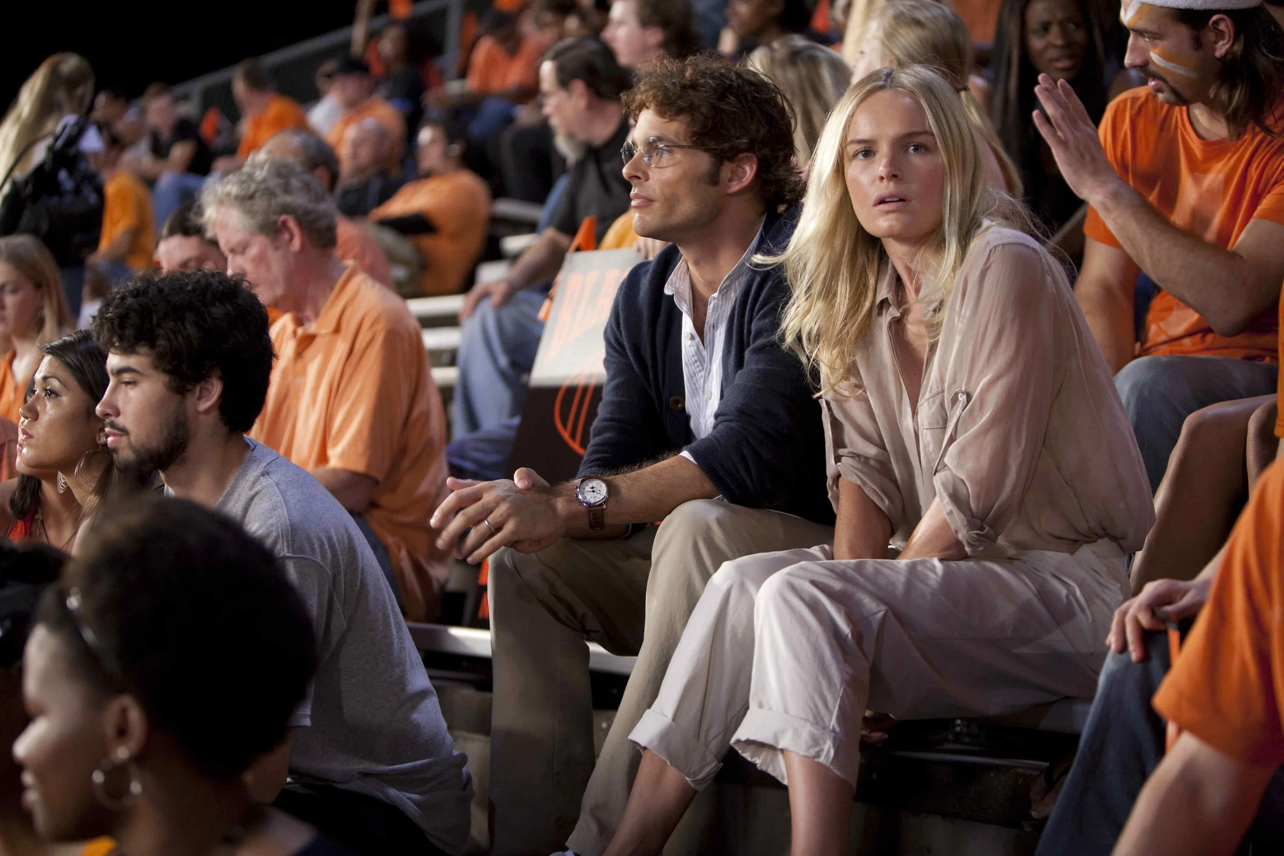 James Marsden and Kate Bosworth in "Straw Dogs"