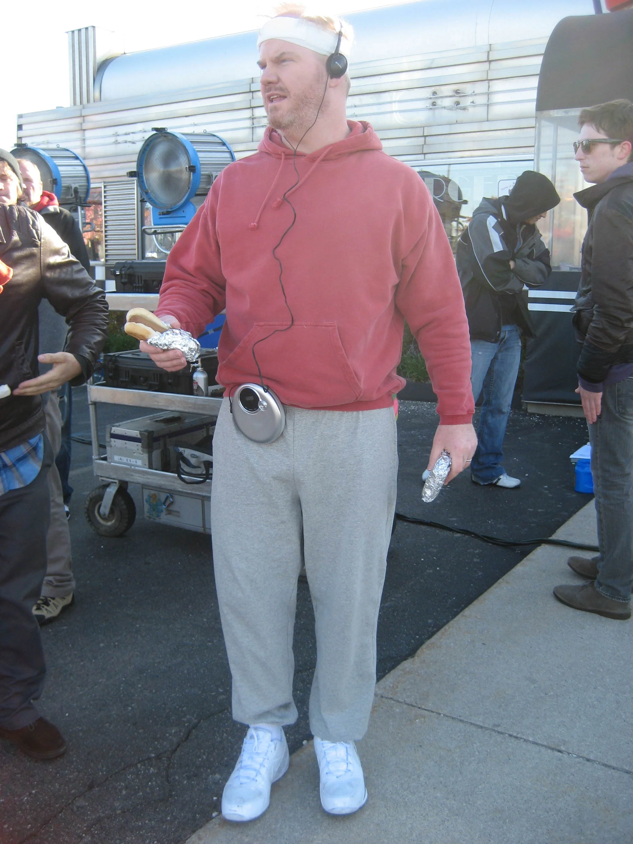 Jim Gaffigan and Walkman.jpeg
