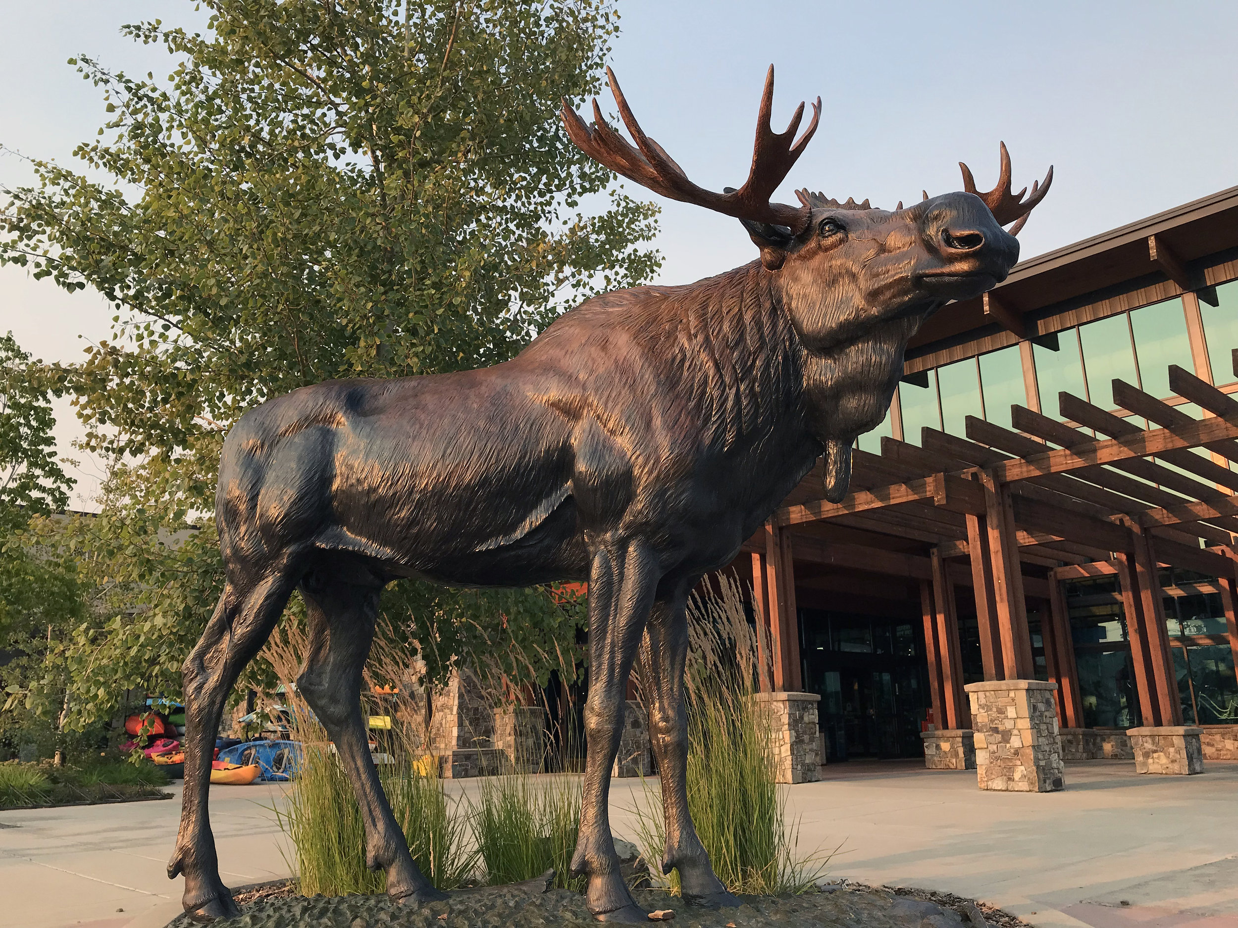 Moose Monument by Robert Tate