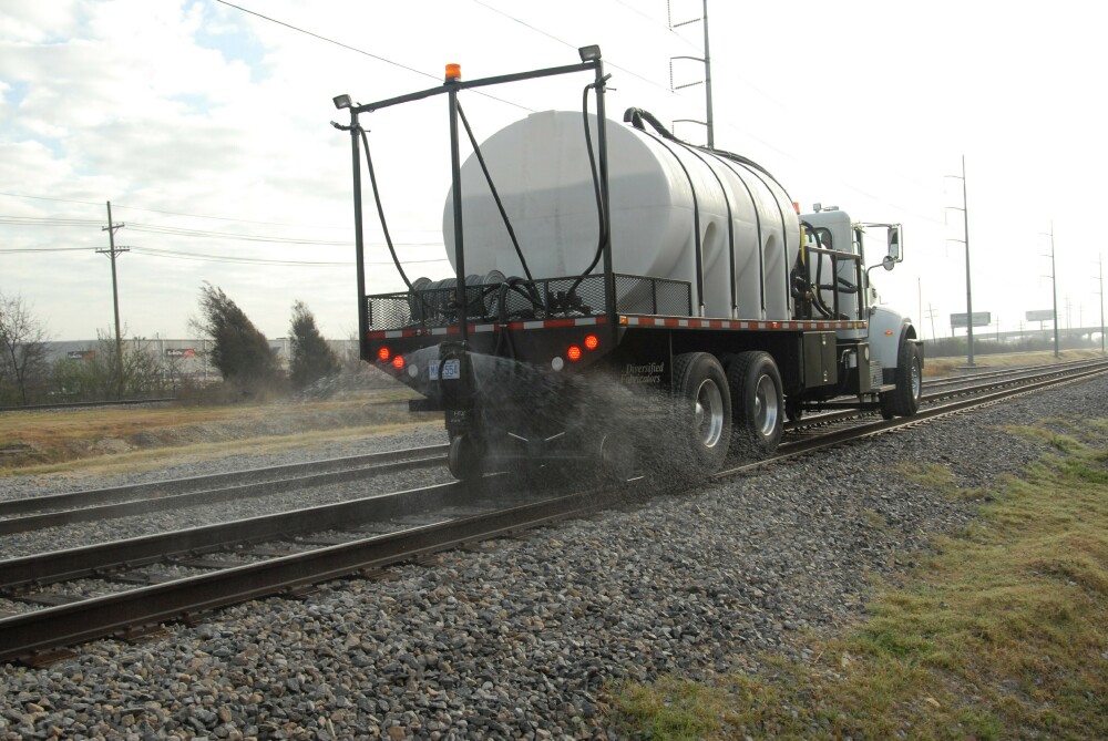  One of our extensive line of IVM chemicals being applied to rail tracts.  