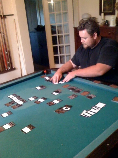 2011 - Sakroka works through Deck 3 ~ The Caves during the Spell Saga 4.0 five hour play test