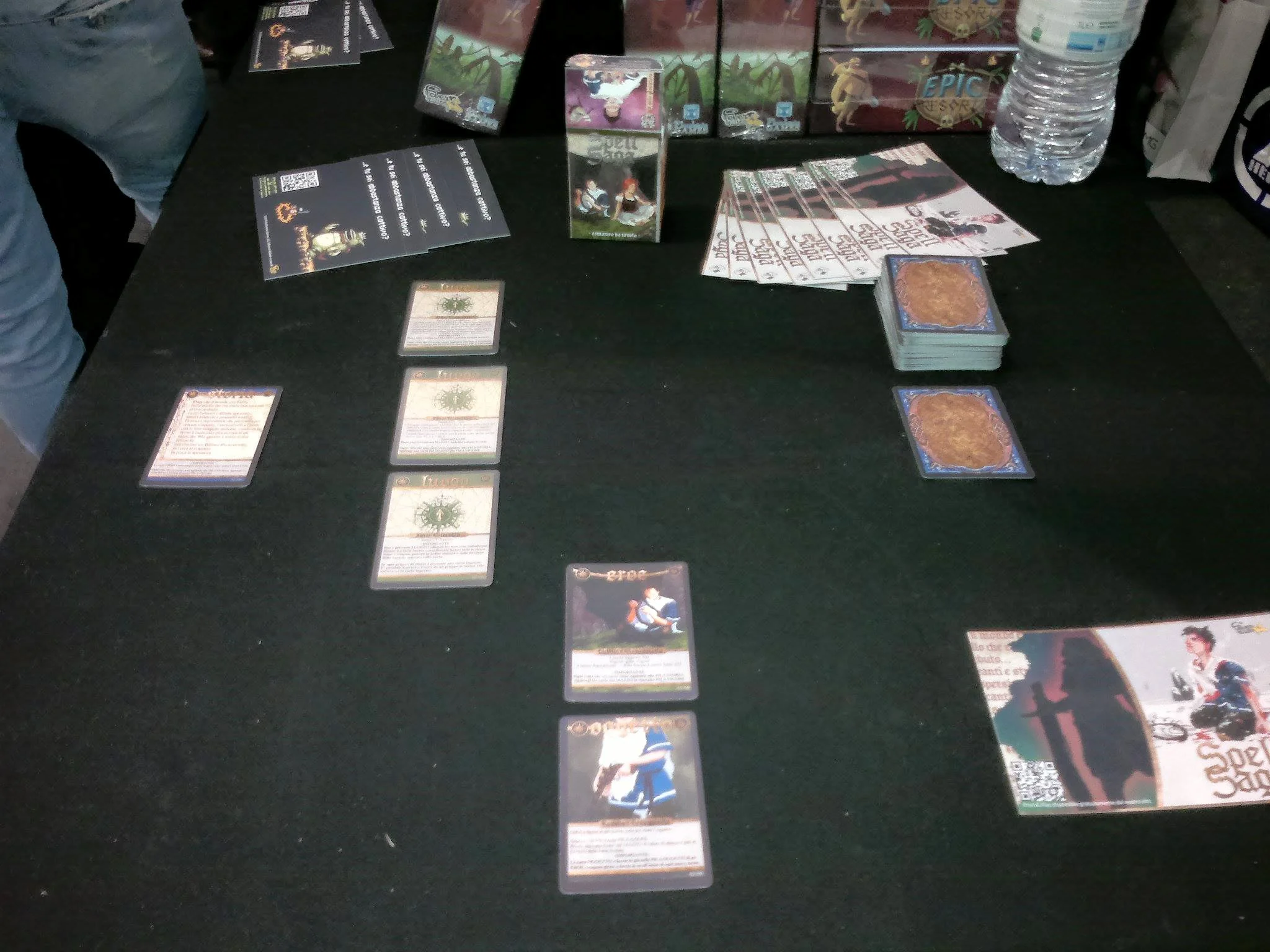 2016 Spell Saga being shown by Fever Games at the 2016 PLAY faire in Italy.