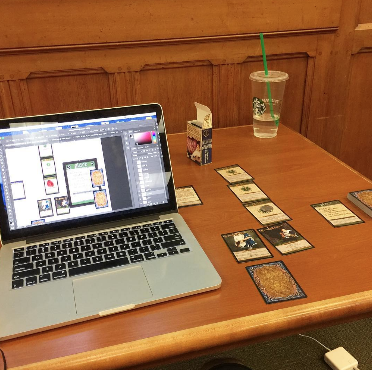 2016 Todd designs the Walkthrough Guide for the back of the 2016 Rulebook