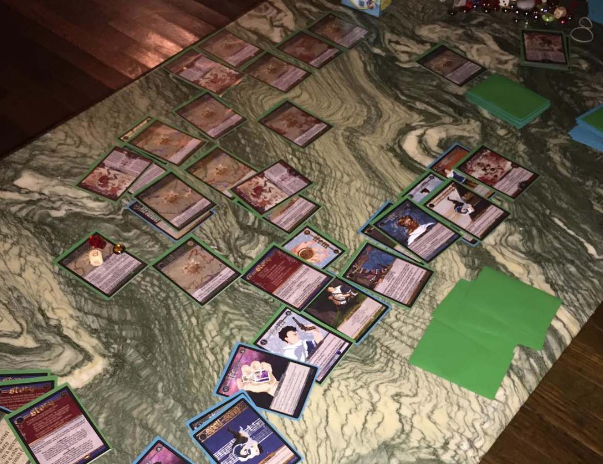 2017 first and only official play-test of Deck 2 ~ The Forest version 2.0