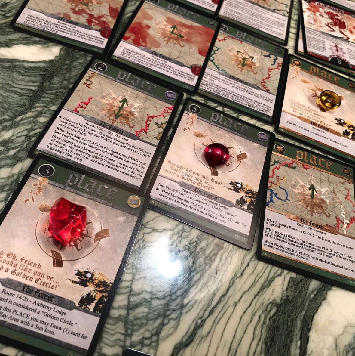 2017 Todd plays through the Mock-Up version of Deck 2 ~ The Forest ~ on Thanksgiving Day.