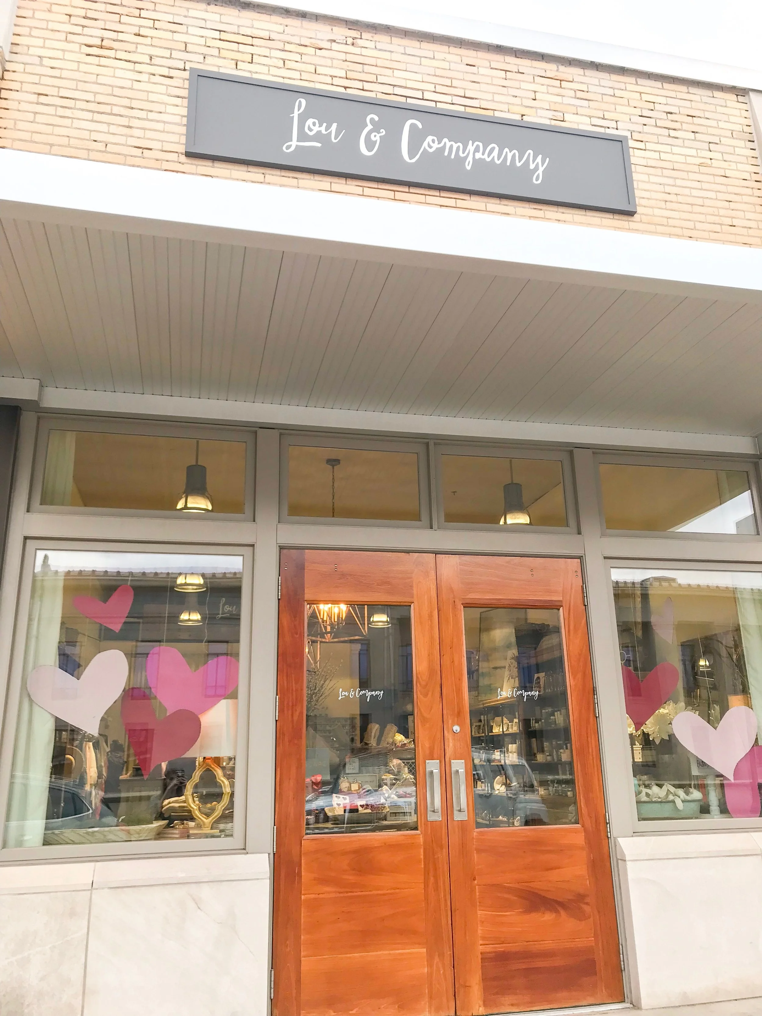 the storefront on 555 20th avenue is valentine’s day ready!