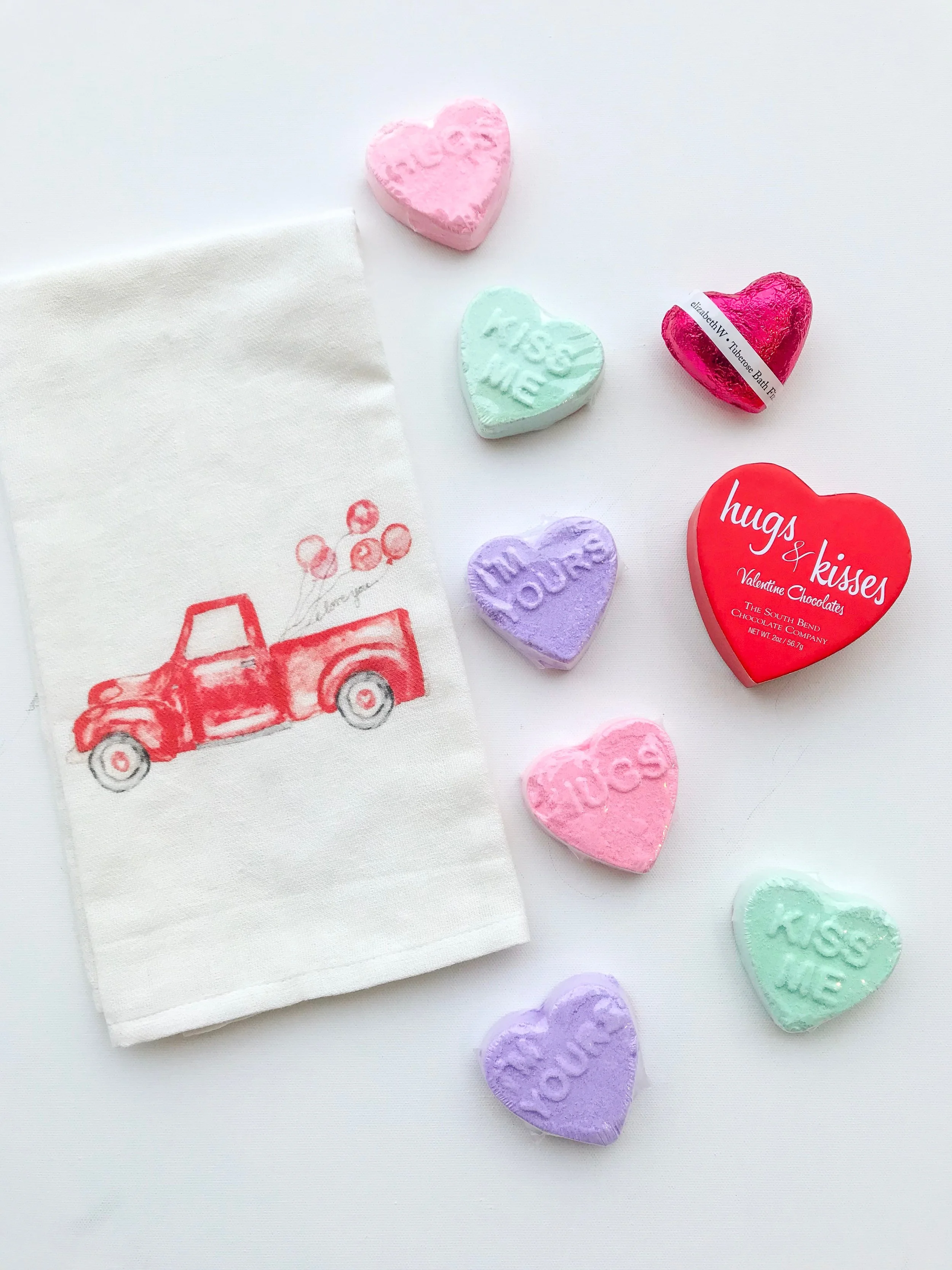 I captured this photo of some of their featured valentine’s day products!
