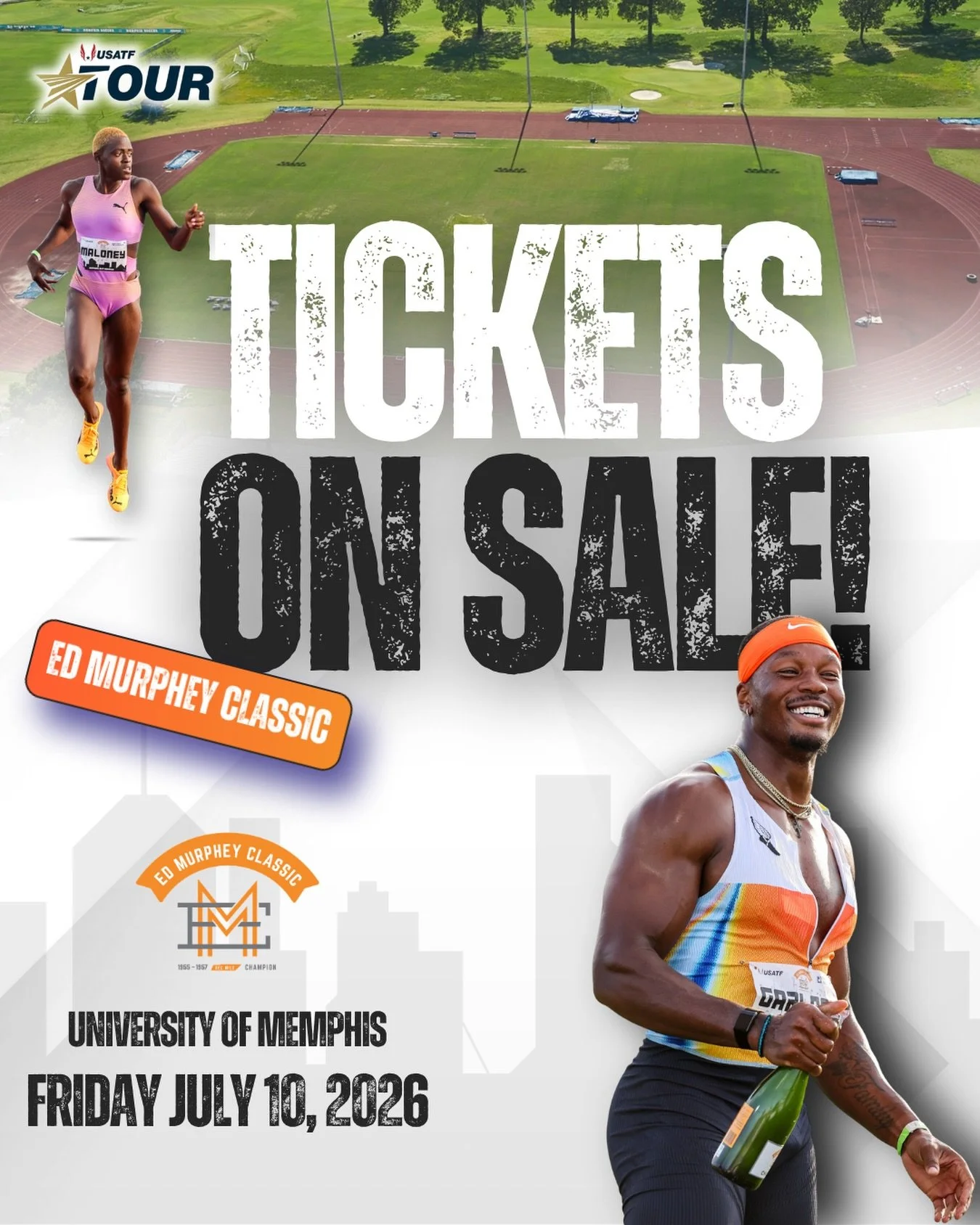 Don&rsquo;t Miss Out on Your Tickets!🎟️🎉

Now is the perfect opportunity to purchase your tickets! We&rsquo;re returning to the University of Memphis for the 2026 Ed Murphey Classic! Please note that ticket prices will go up on June 15th. So, don&r