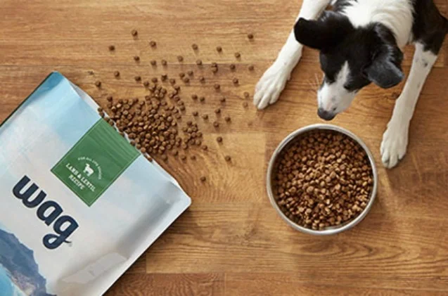Wag Dog Food Brand Launch