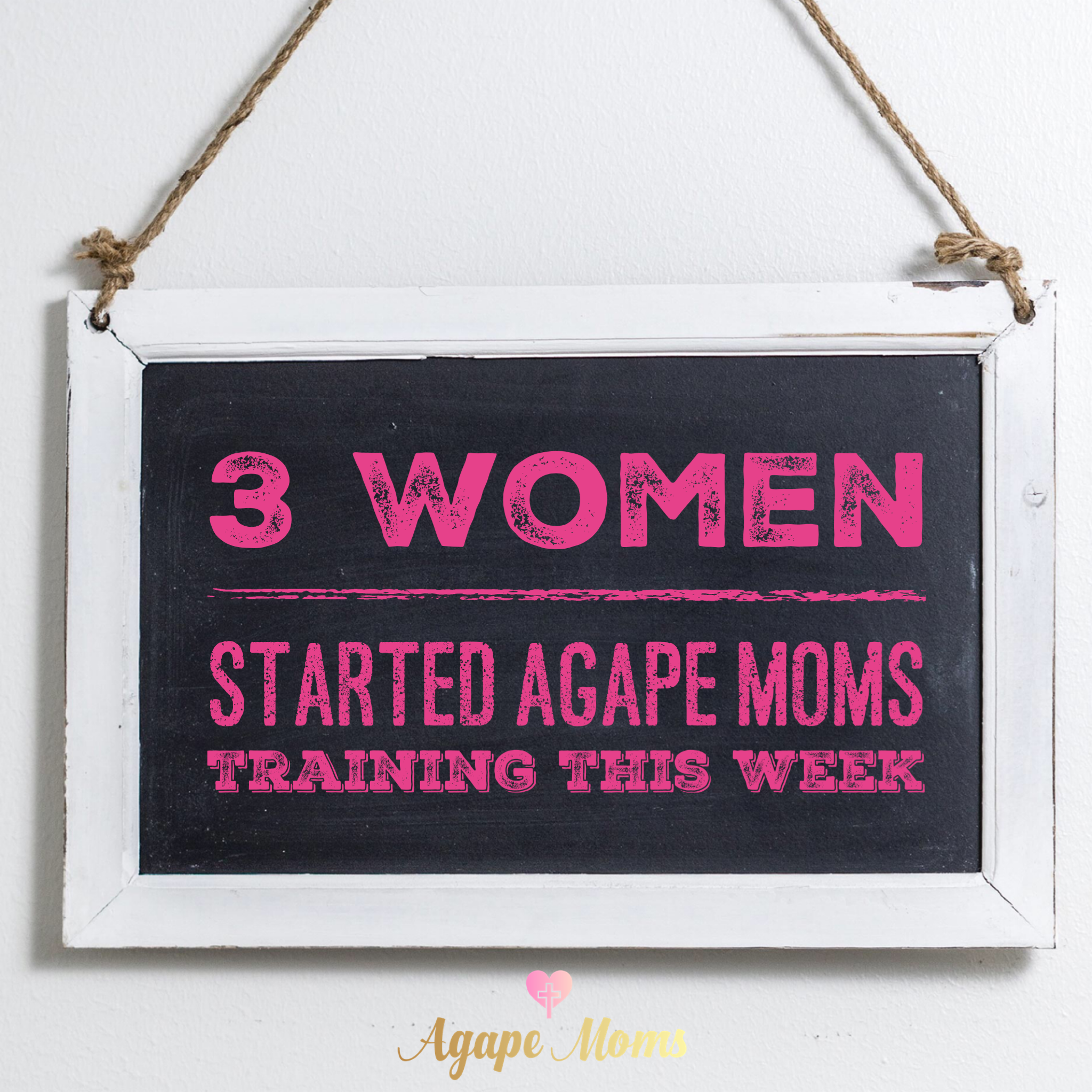 New Agape Moms Are Forming 