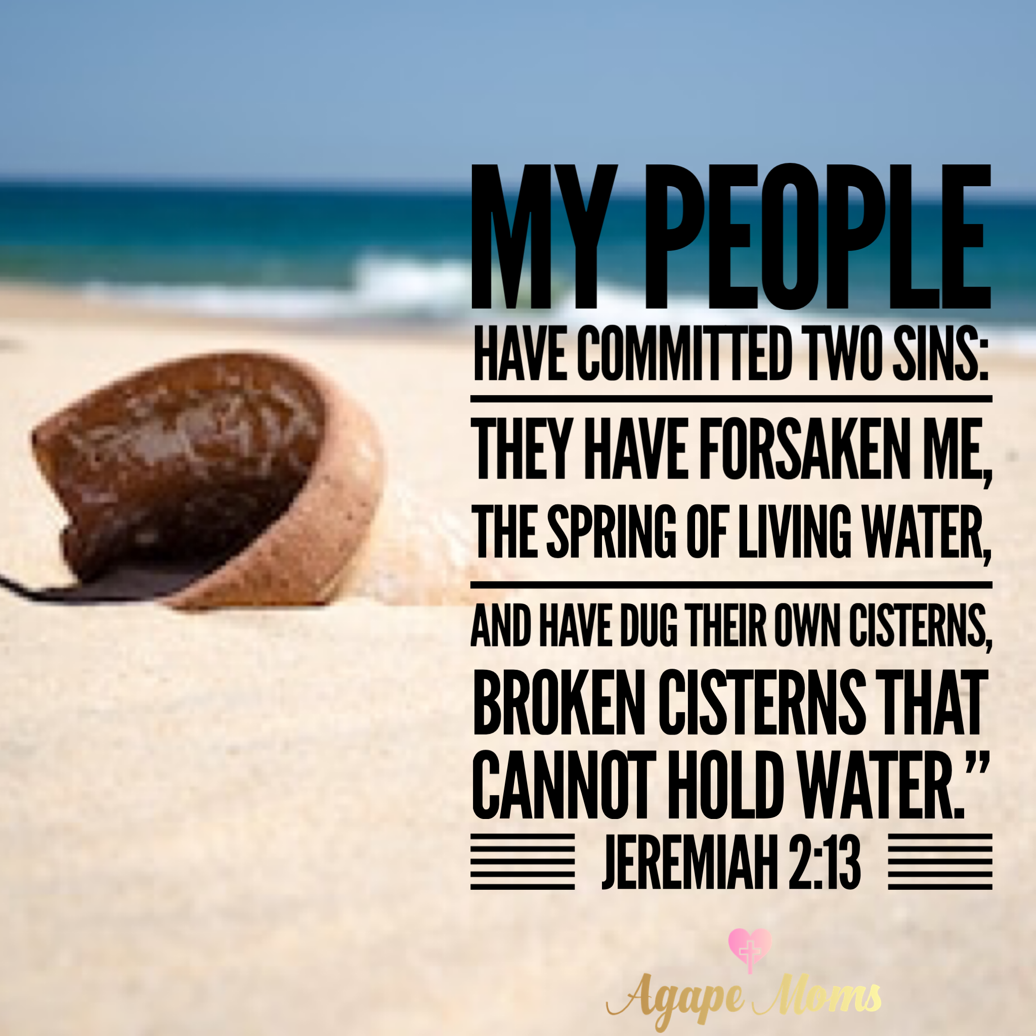 Jesus is Living Water for The Thirsty &amp; Frantic Mom