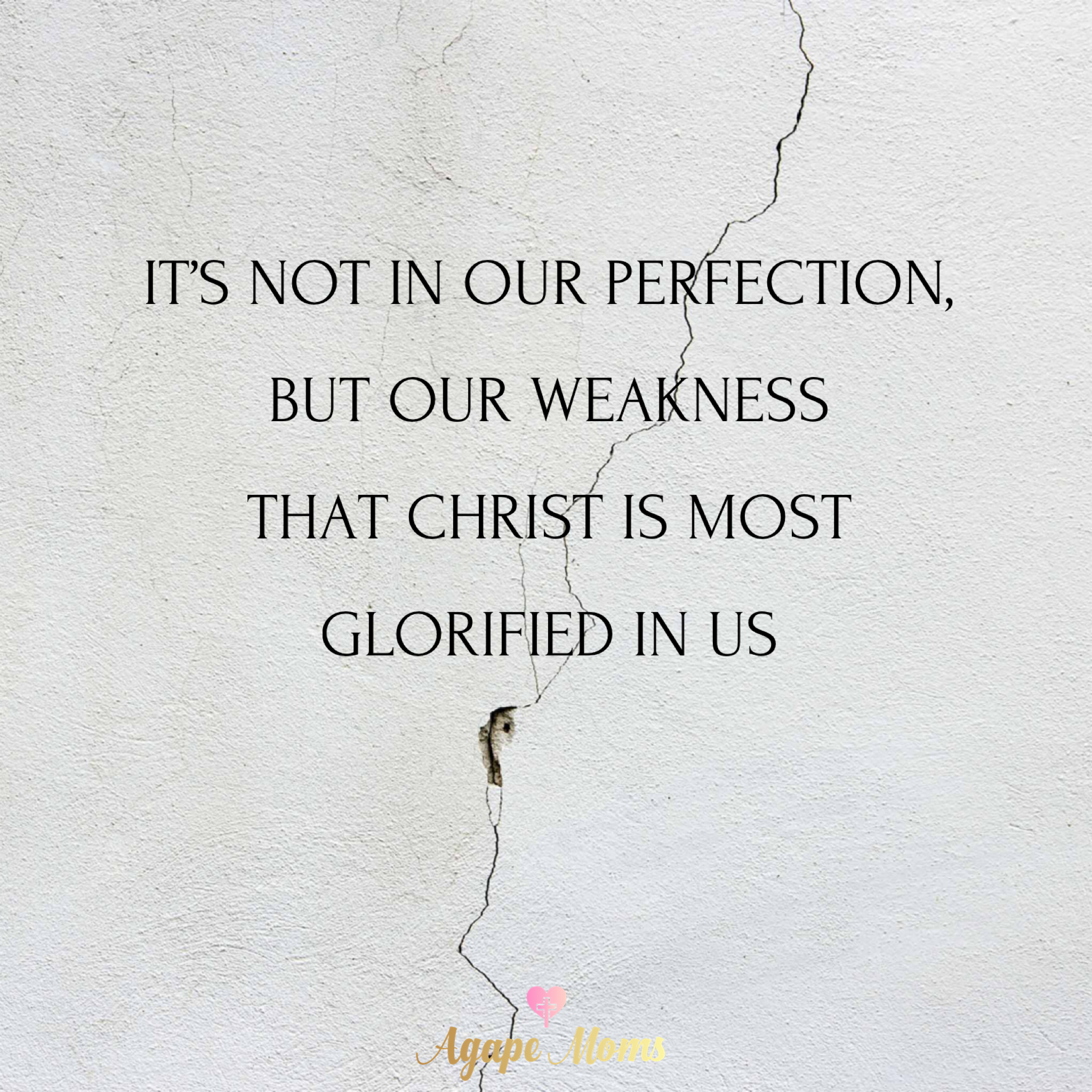 God is Most Glorified in Weakness