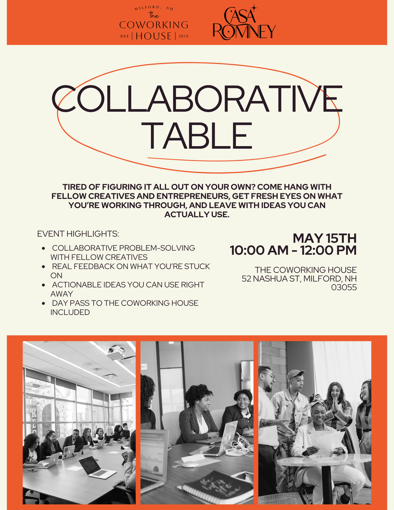 The Collaboration Table with Casa Romney