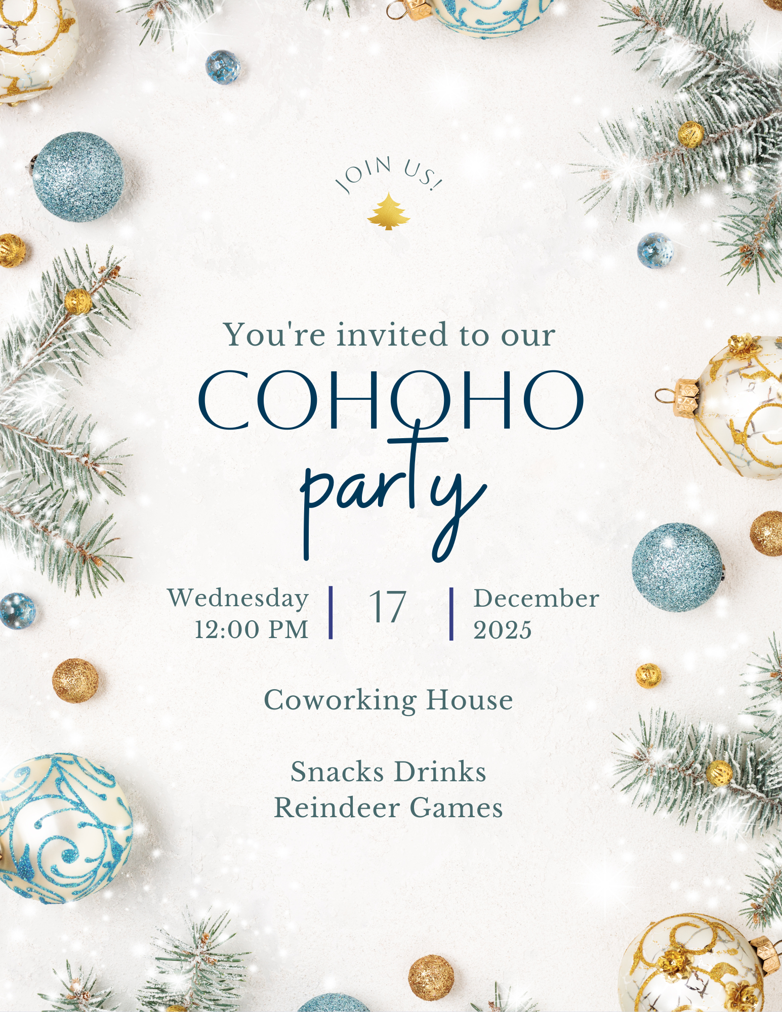 CoHoHoHo Holiday Party 🎄✨
