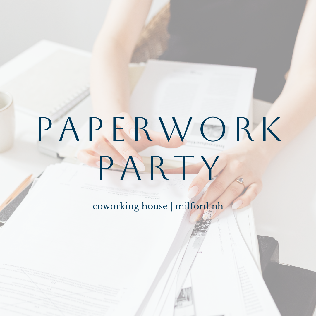 Paperwork Party (Q1 Edition)