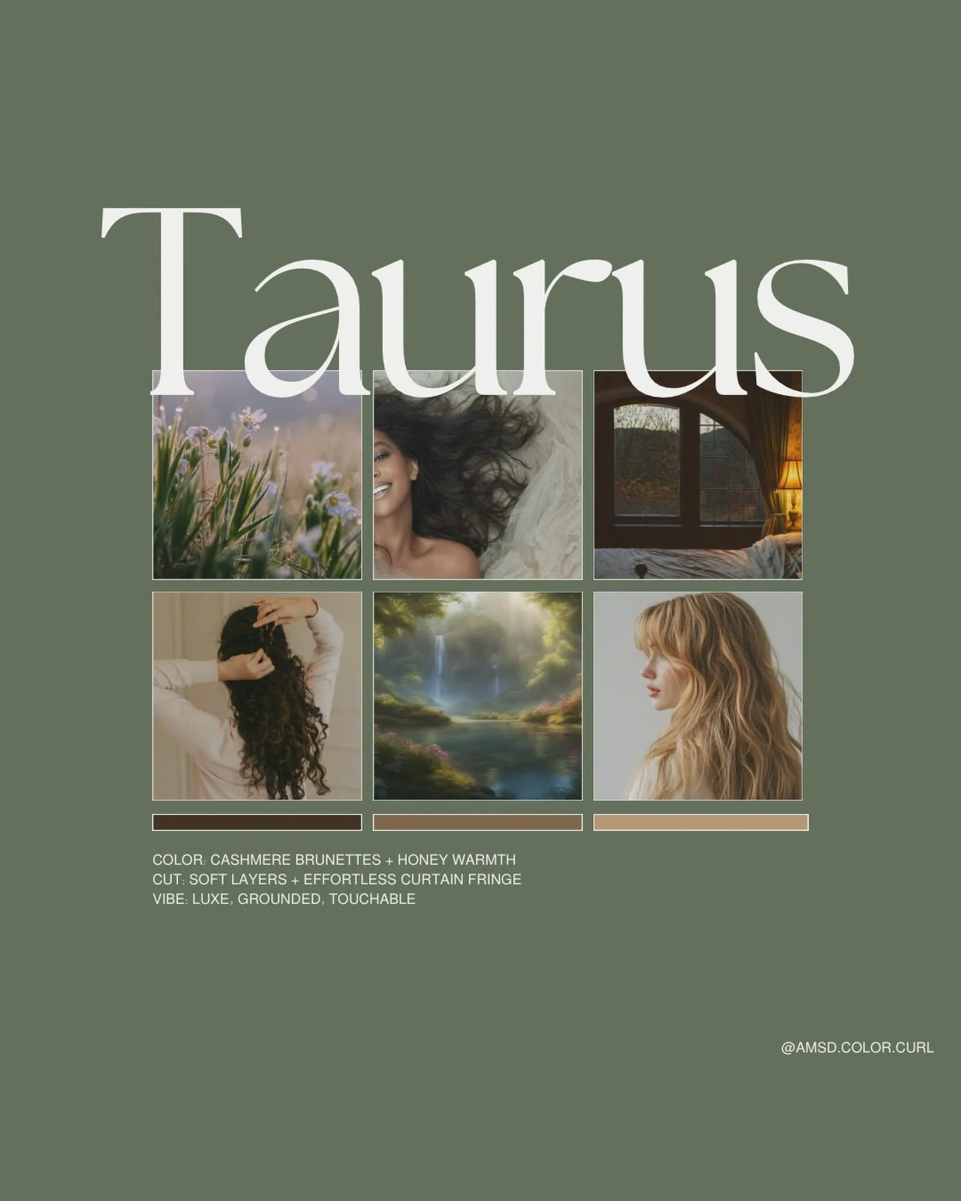 Taurus is luxury you can feel ✨

If you have a Taurus rising, Sun, or Venus it&rsquo;s time to try soft warmth, touchable layers, and styles that feel like grounded beauty.

If you&rsquo;re ready for a cozy-but-expensive vibe, this is your palette.