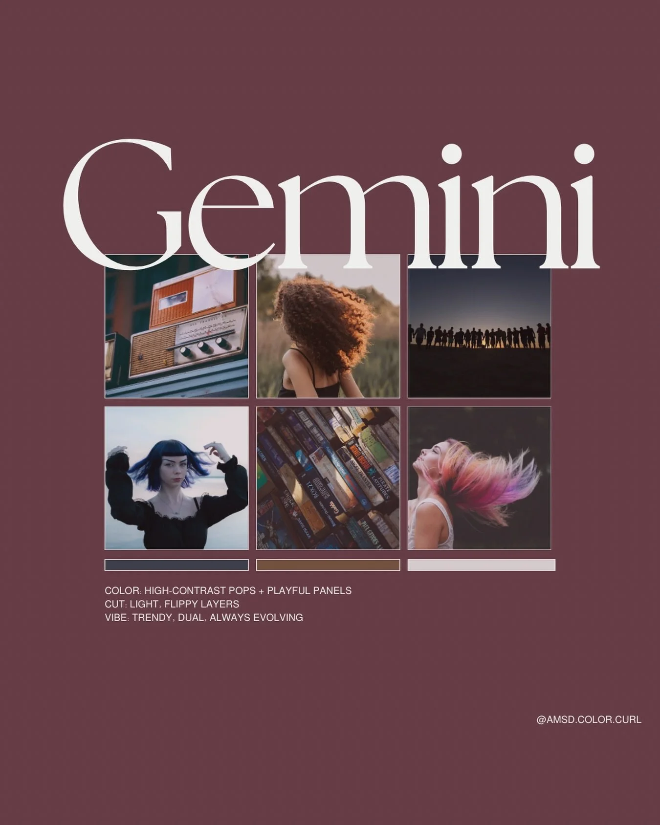 Gemini is playful and ever-evolving 💫

If you have a Gemini rising, Sun, or Venus it&rsquo;s time to try contrast, movement, and color pops &mdash; you thrive in styles with personality.

If you&rsquo;re itching for something new&hellip; the twins a