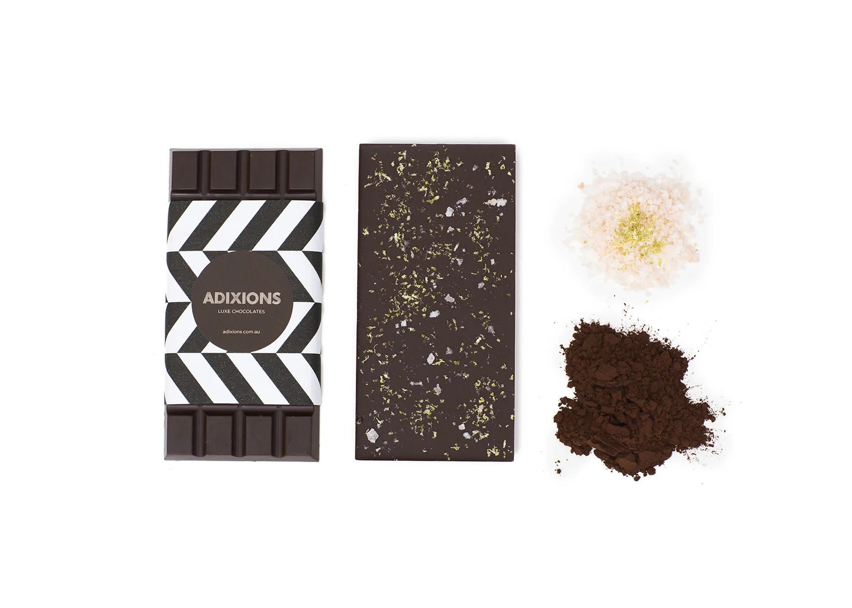 Sea Salt &amp; Lime 55% Dark Chocolate