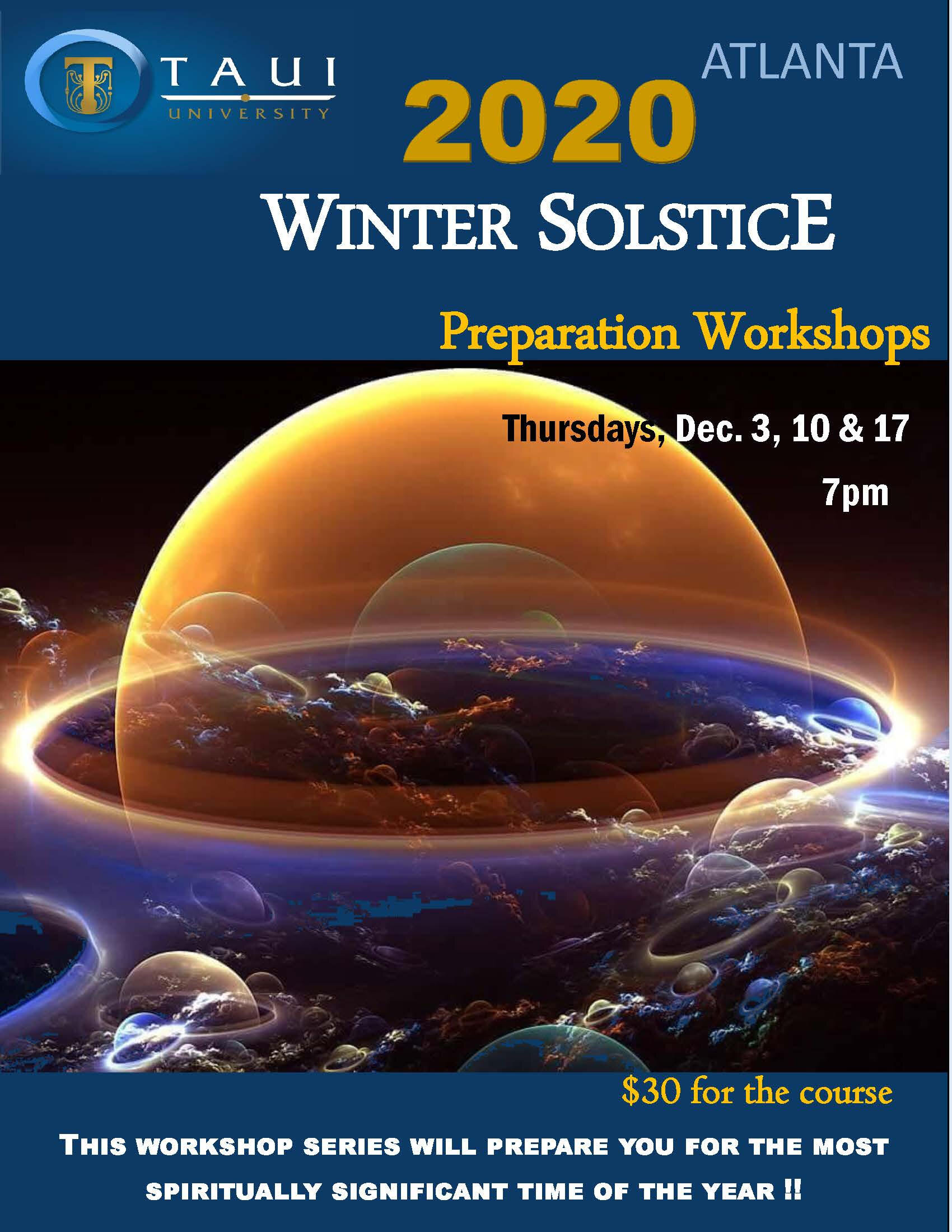 Winter Solstice Preparation 2020 ON DEMAND