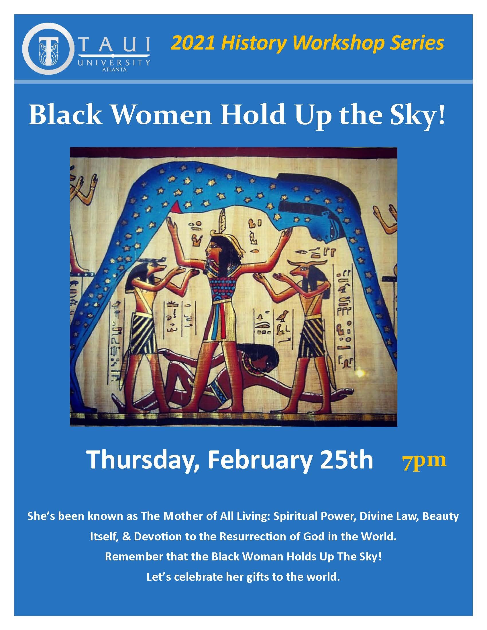 Black Women Hold Up the Sky!