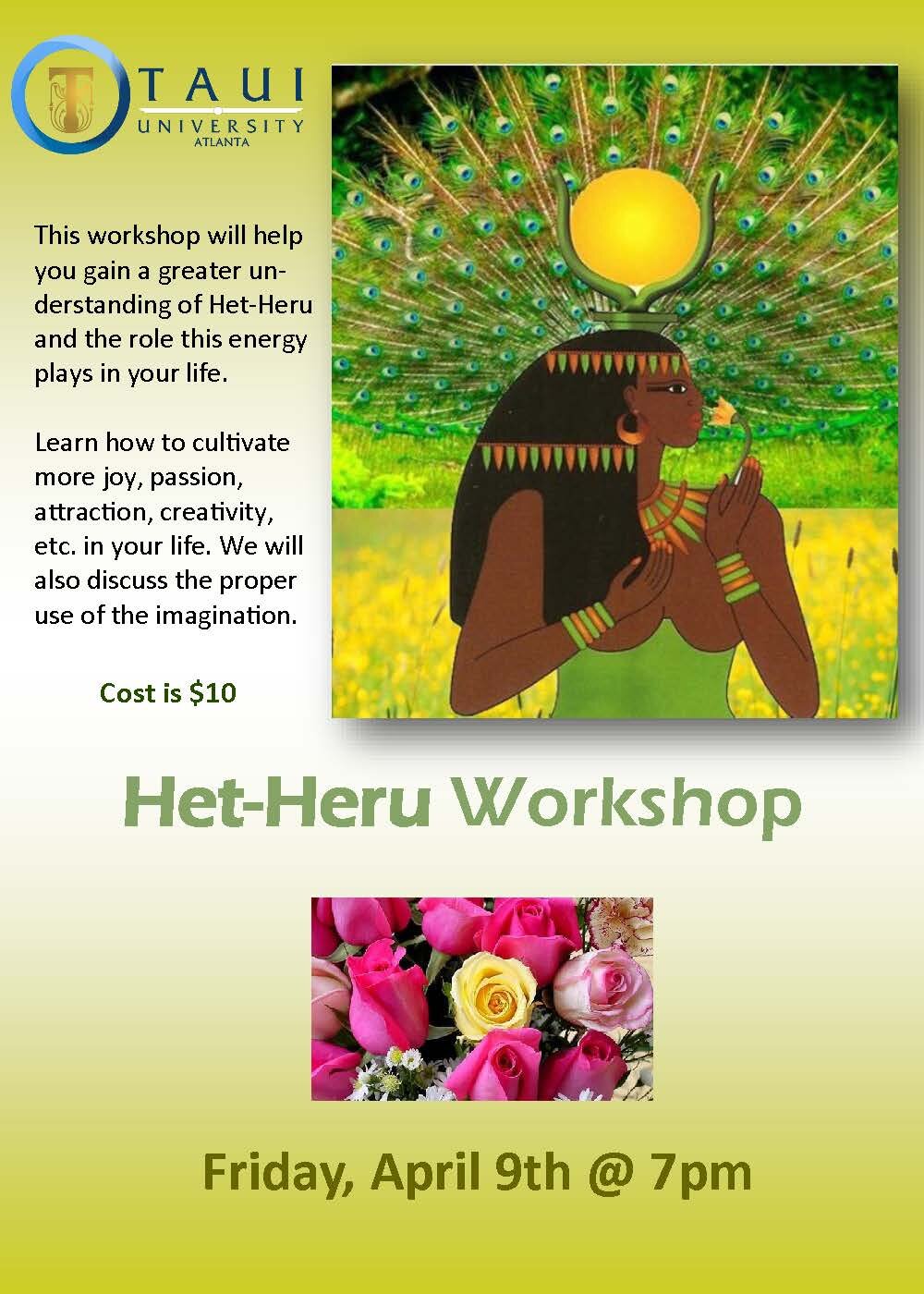Het-Heru Workshop
