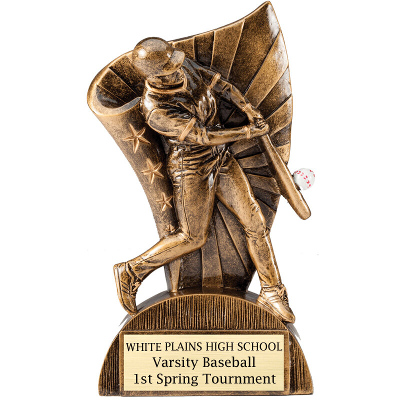 Baseball Résine Statue Award Trophy 