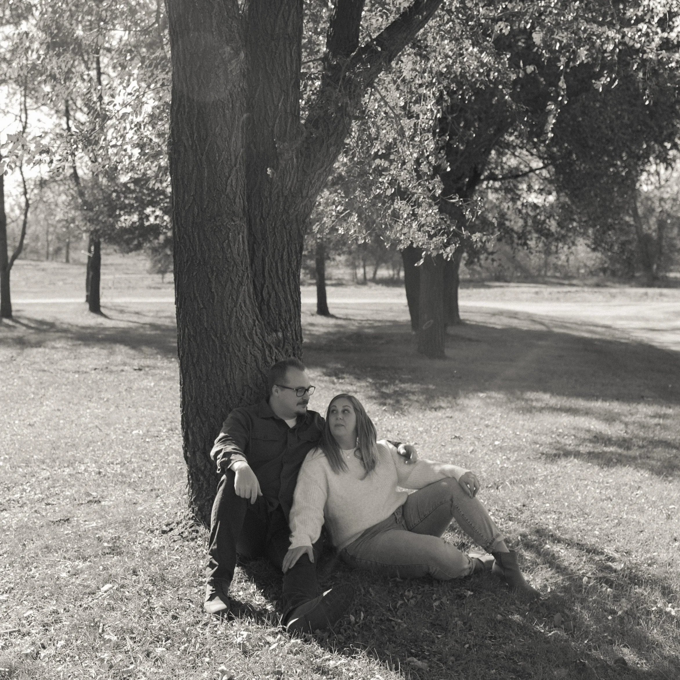 An Autumnal Brainerd Lakes Area Engagement Session - Jinna &amp; Jeff