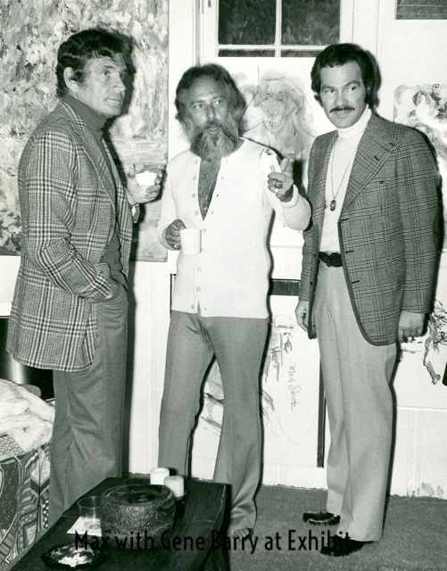 Max and Gene barry Actor at art reception.jpg
