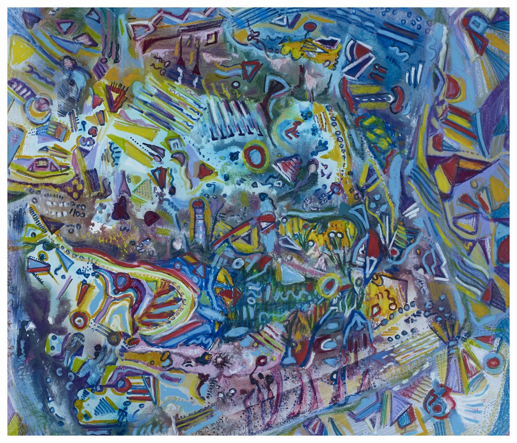 Carnival 1993 17x15 Mixed Medium