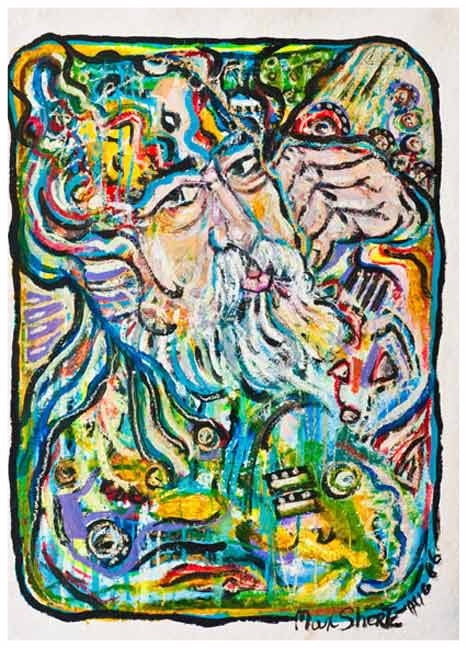 The Keeper Of The Flame 1986 28x20 Mixed Medium