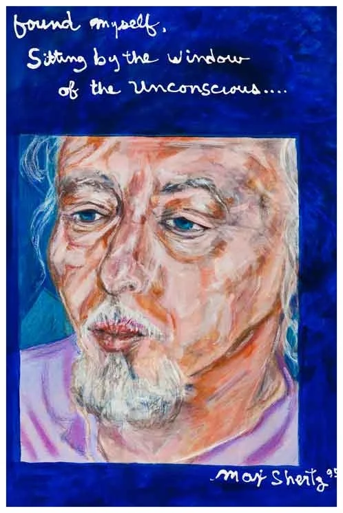Sitting By The Window Of The Unconscious 1995 36x24