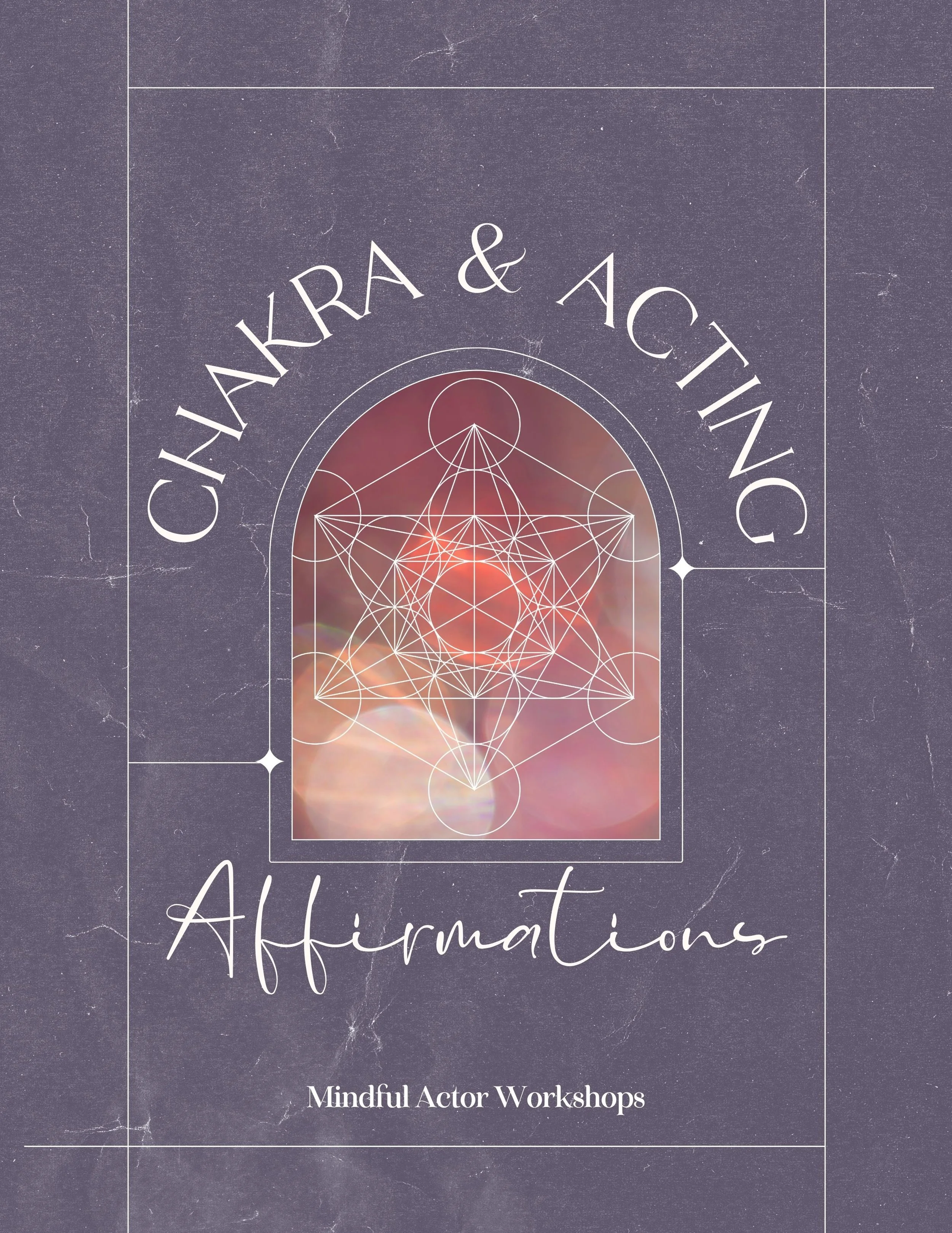 Chakra Focused Acting Affirmations