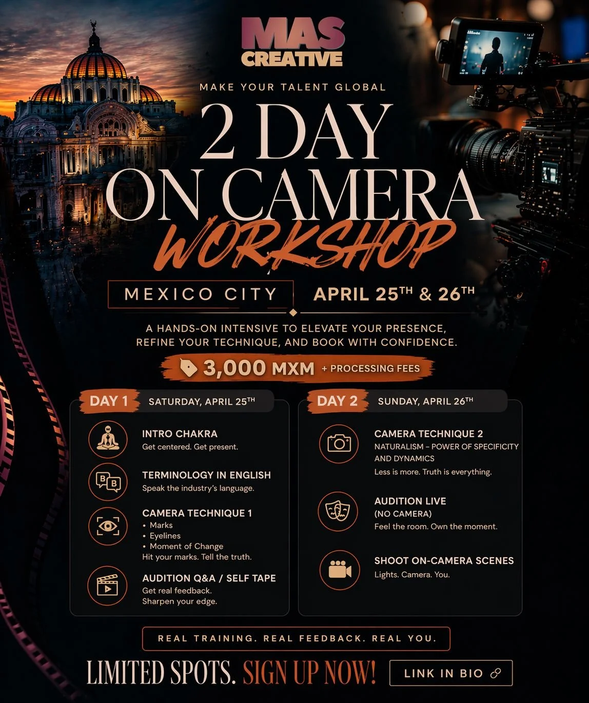 MAS - 2 Day Film Intensive - Mexico City