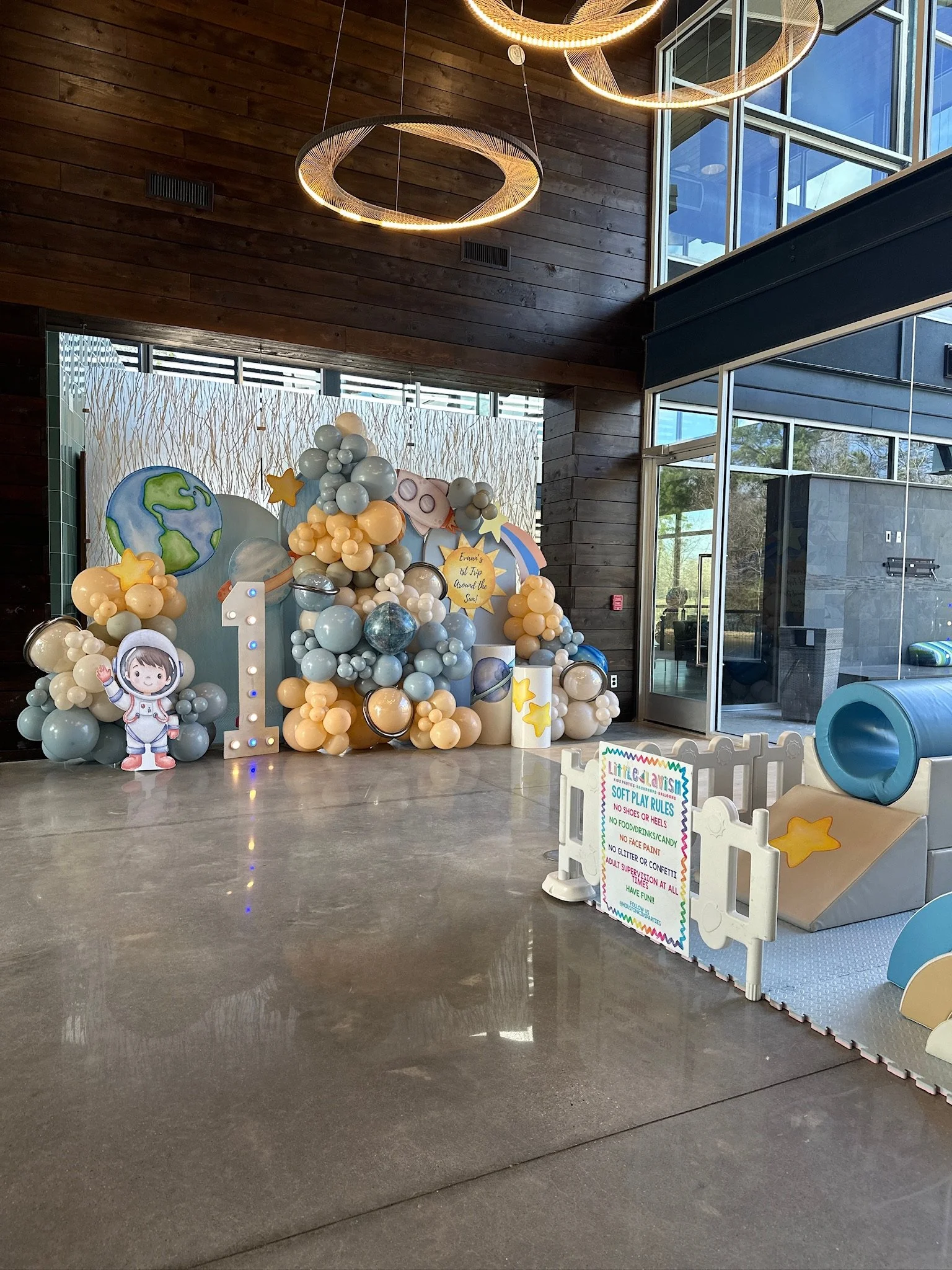 Blast Off with an Out-of-This-World Astronaut-Themed 1st Birthday Party in Houston!