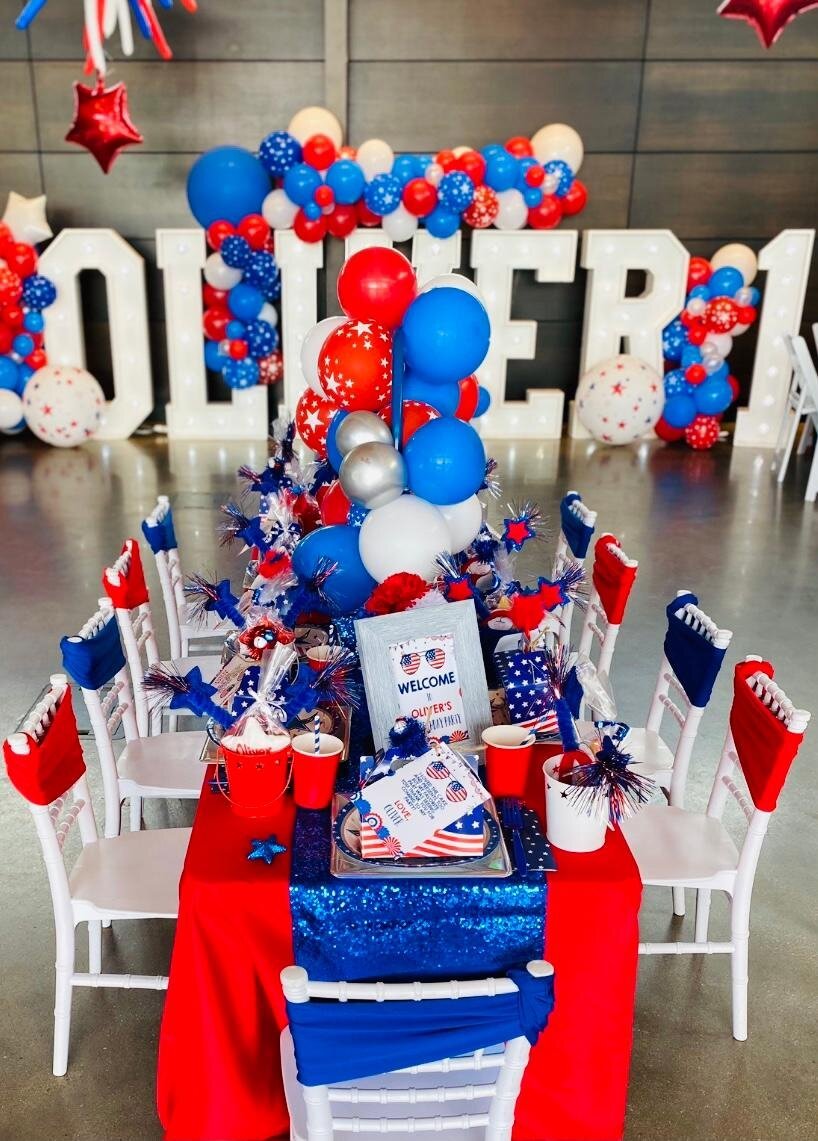 Fun holiday themed 1st birthday in Houston TX