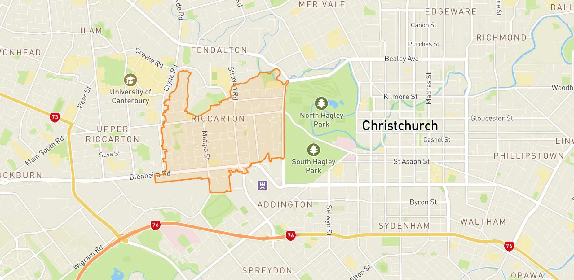 View suburb demographics