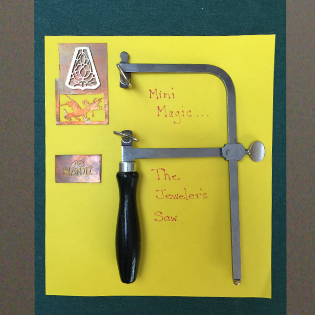 Tom Bishop Chicago International Jeweler's Saw Class